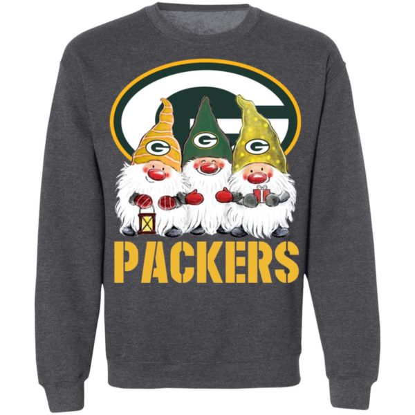 Gnomies Green Bay Packers Christmas Shirt