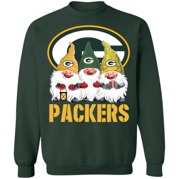 Gnomies Green Bay Packers Christmas Shirt