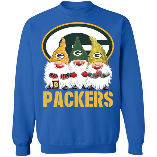 Gnomies Green Bay Packers Christmas Shirt