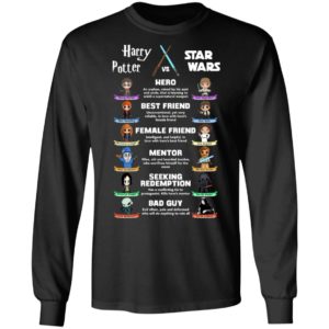 Harry Potter vs Star Wars Character Shirt