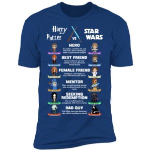 Harry Potter vs Star Wars Character Shirt