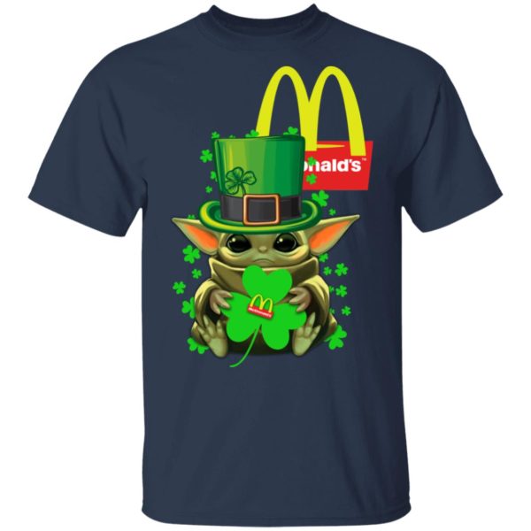 Baby Yoda McDonalds Shamrock St. Patrick's Day Shirt