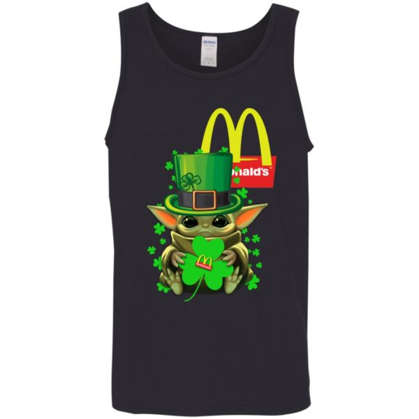 Baby Yoda McDonalds Shamrock St. Patrick's Day Shirt