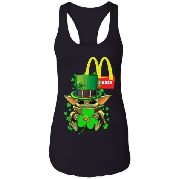 Baby Yoda McDonalds Shamrock St. Patrick's Day Shirt