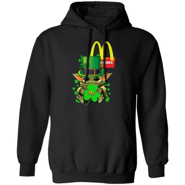 Baby Yoda McDonalds Shamrock St. Patrick's Day Shirt