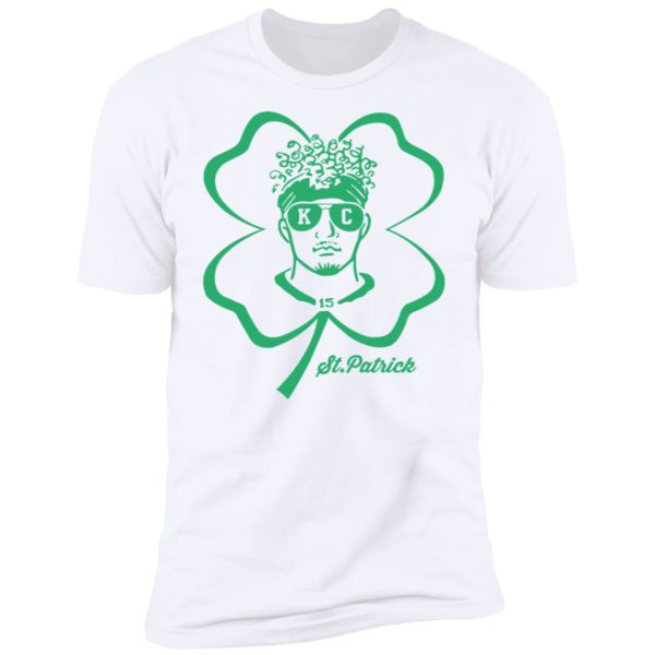 Happy St Patrick's Day 15 Patrick Mahomes Kansas City Chiefs Shirt