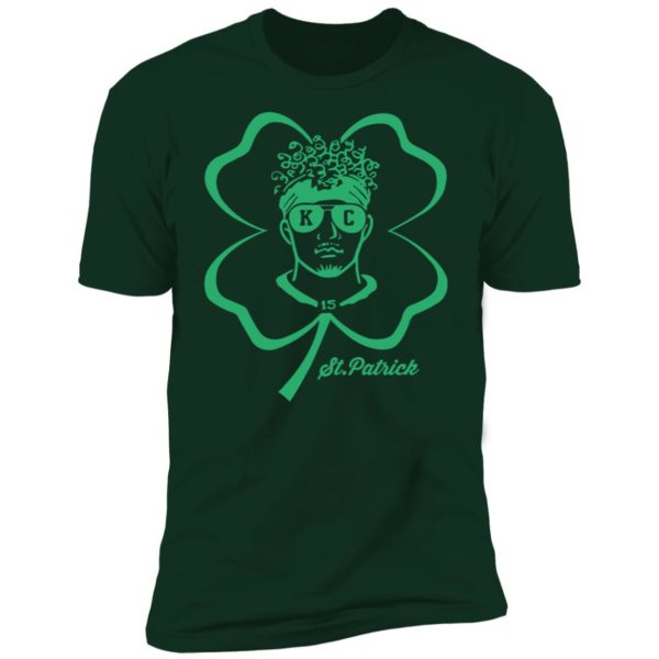 Happy St Patrick's Day 15 Patrick Mahomes Kansas City Chiefs Shirt