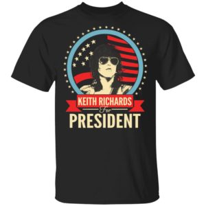 Keith Richards President Shirt