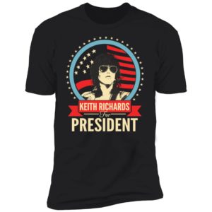 Keith Richards President Shirt