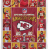 Super Bowl LIV Champions Kansas City Chiefs Blanket