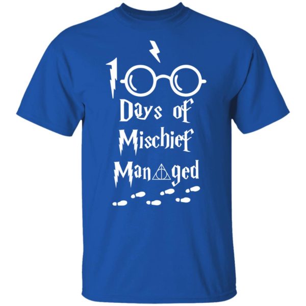 Harry Potter 100 Days Of Mischief Managed Youth & Kids Shirt
