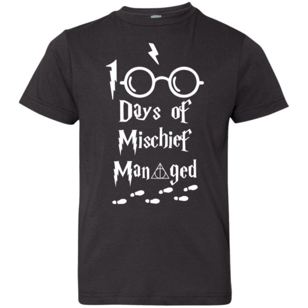 Harry Potter 100 Days Of Mischief Managed Youth & Kids Shirt