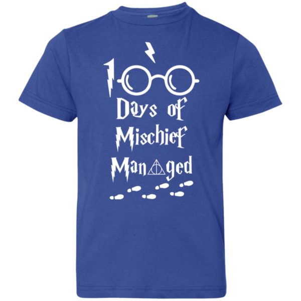 Harry Potter 100 Days Of Mischief Managed Youth & Kids Shirt