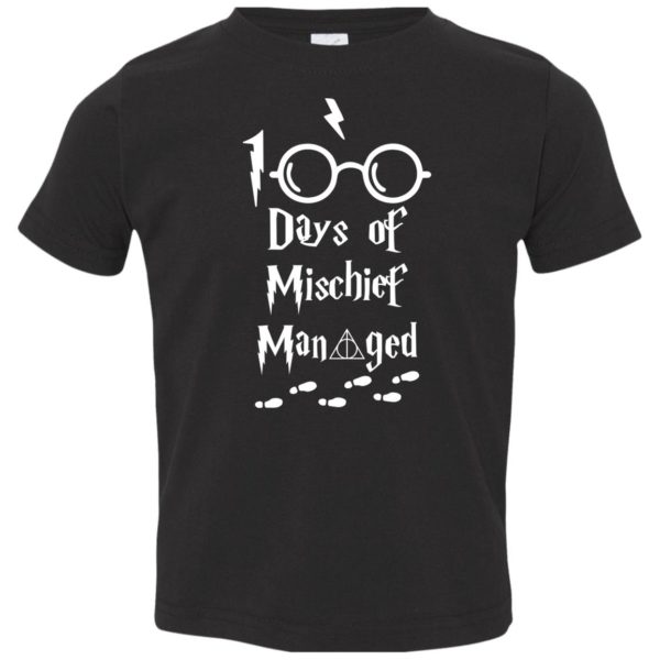 Harry Potter 100 Days Of Mischief Managed Youth & Kids Shirt