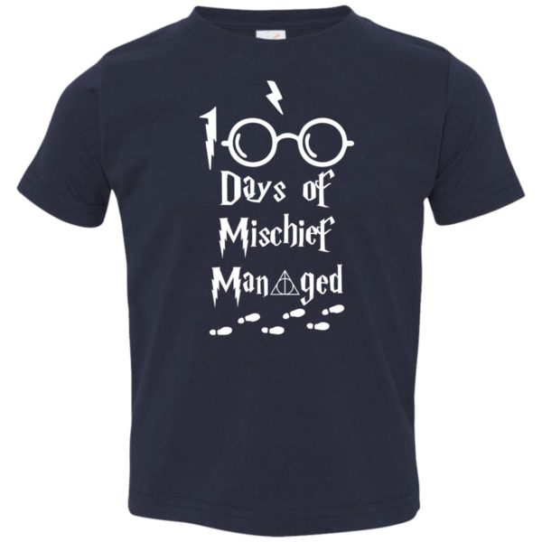 Harry Potter 100 Days Of Mischief Managed Youth & Kids Shirt