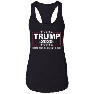Trump 2020 Hurting Your Feelings Isn't A Crime Shirt image Trump 2020 Hurting Your Feelings Isn't A Crime Shirt