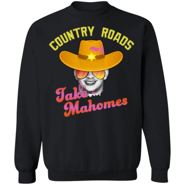 Country Roads Take Mahomes Patrick Mahomes Kansas City Chiefs Shirt