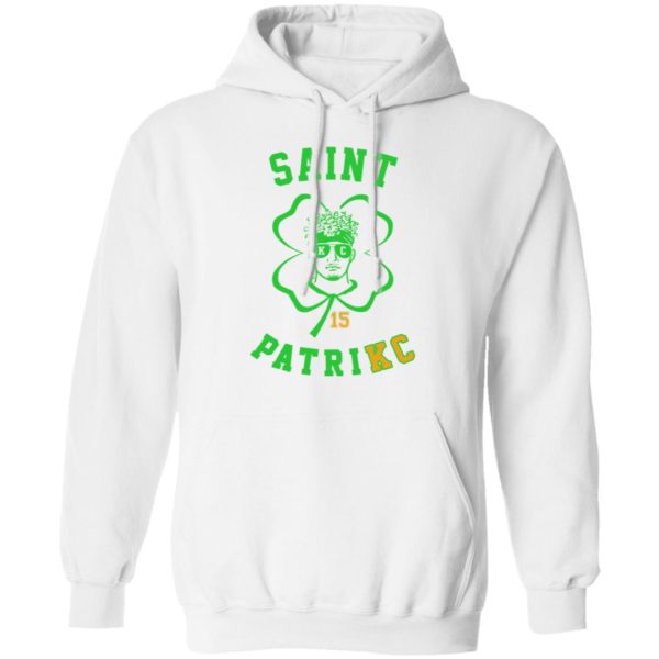 Saint Patrick Happy St Patrick's Day 15 Patrick Mahomes Kansas City Chiefs Shirt