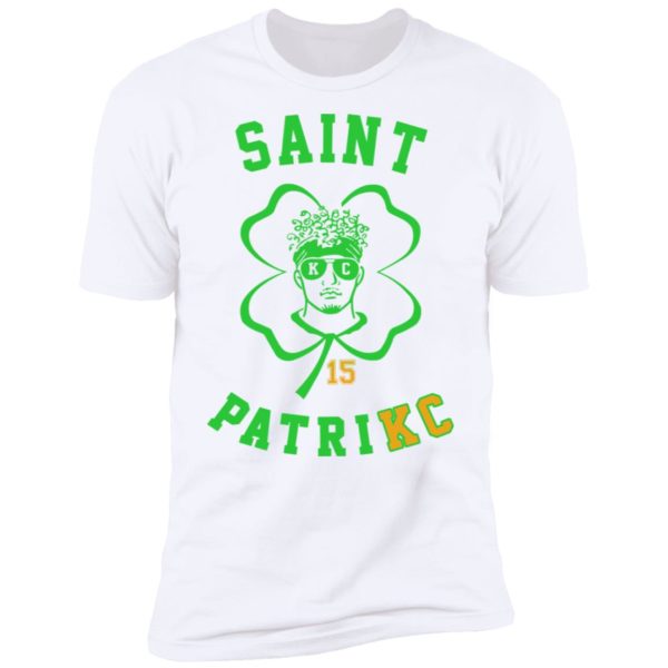 Saint Patrick Happy St Patrick's Day 15 Patrick Mahomes Kansas City Chiefs Shirt