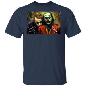 Joaquin Phoenix Joker Vs Heath Ledger Joker Shirt
