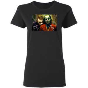 Joaquin Phoenix Joker Vs Heath Ledger Joker Shirt
