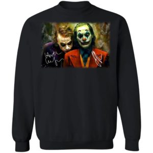 Joaquin Phoenix Joker Vs Heath Ledger Joker Shirt