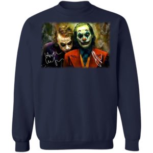 Joaquin Phoenix Joker Vs Heath Ledger Joker Shirt