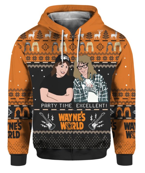 Wayne S World 2211 3D All Over Print Christmas Shirt