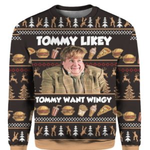 Tommy Boy Tommy Likey 3D Print All Over Christmas Shirt