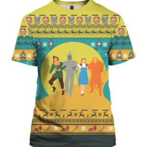 Wizard Of Oz 3D All Over Print Christmas Shirt