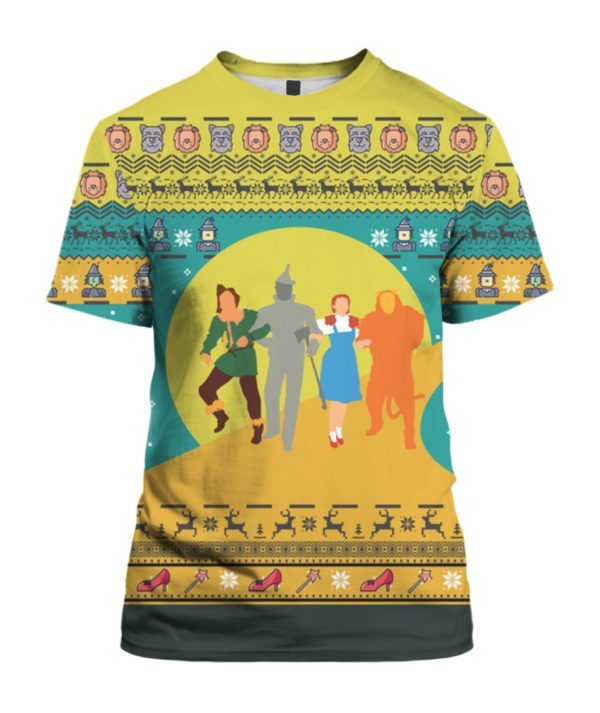 Wizard Of Oz 3D All Over Print Christmas Shirt