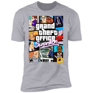 Grand Theft Office Scranton Parody Grand Theft Auto Shirt