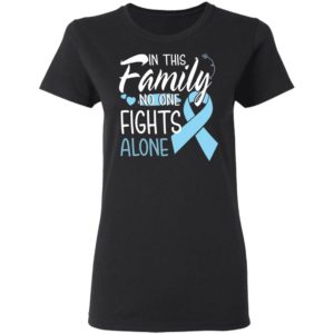 In This Family No One Fights Alone Prostate Cancer Shirt image In This Family No One Fights Alone Prostate Cancer Shirt