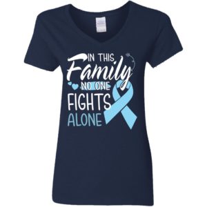 In This Family No One Fights Alone Prostate Cancer Shirt image In This Family No One Fights Alone Prostate Cancer Shirt