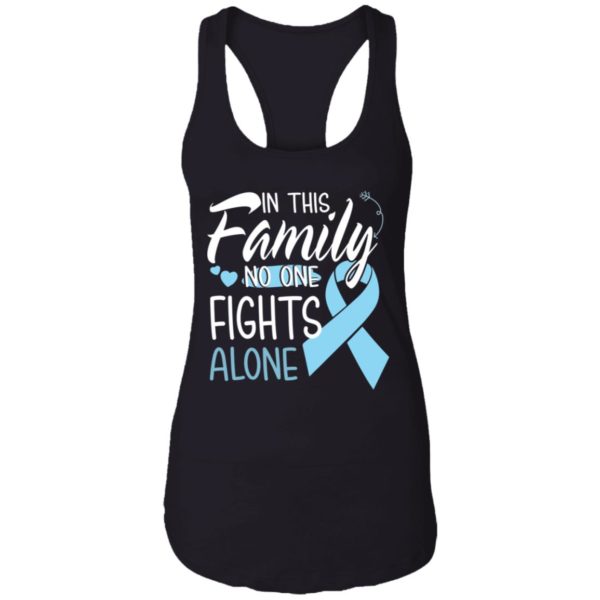 In This Family No One Fights Alone Prostate Cancer Shirt