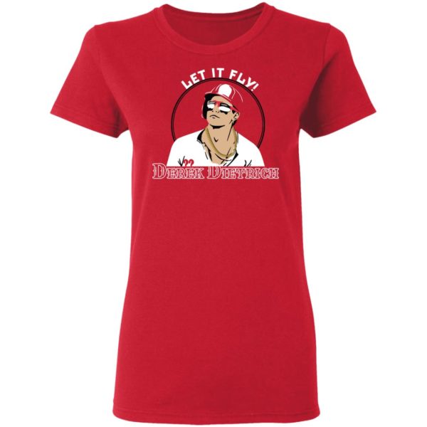 Derek Dietrich Let It Fly Cincinnati Shirt