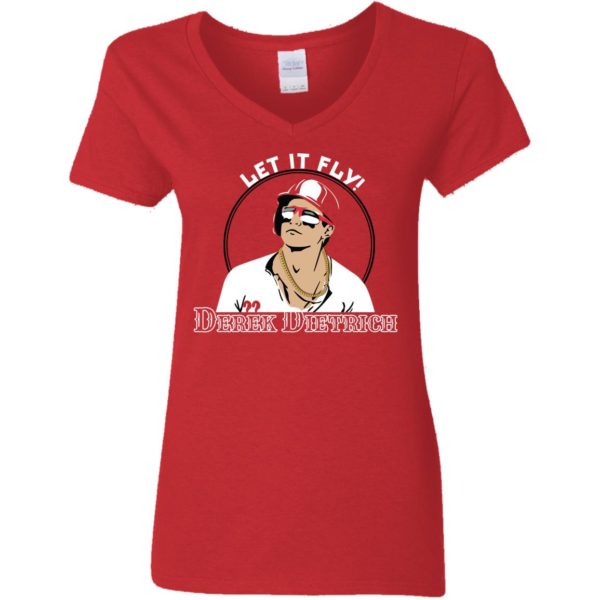 Derek Dietrich Let It Fly Cincinnati Shirt
