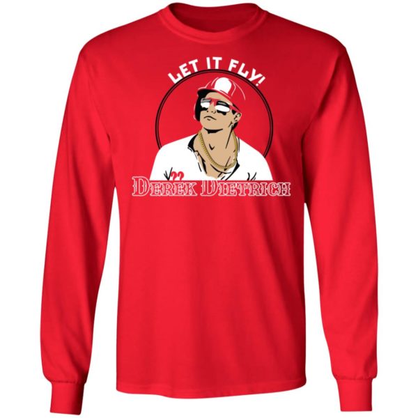 Derek Dietrich Let It Fly Cincinnati Shirt