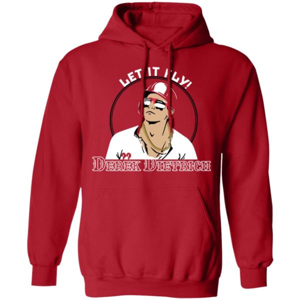 Derek Dietrich Let It Fly Cincinnati Shirt