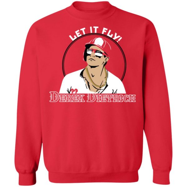 Derek Dietrich Let It Fly Cincinnati Shirt