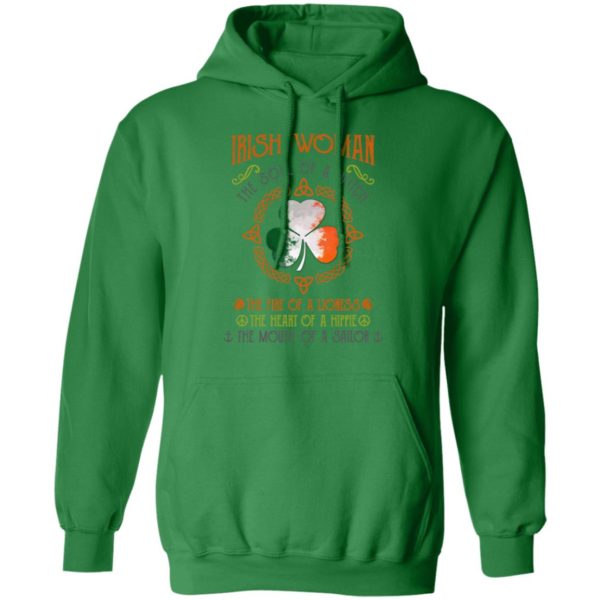 Irish Woman The Soul Of A Witch The Fire Of A Lioness Shirt