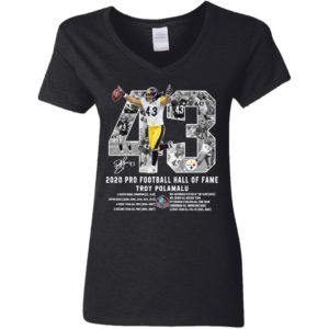 Troy Polamalu 43 2020 Pro Football Hall Of Fame Shirt image Troy Polamalu 43 2020 Pro Football Hall Of Fame Shirt