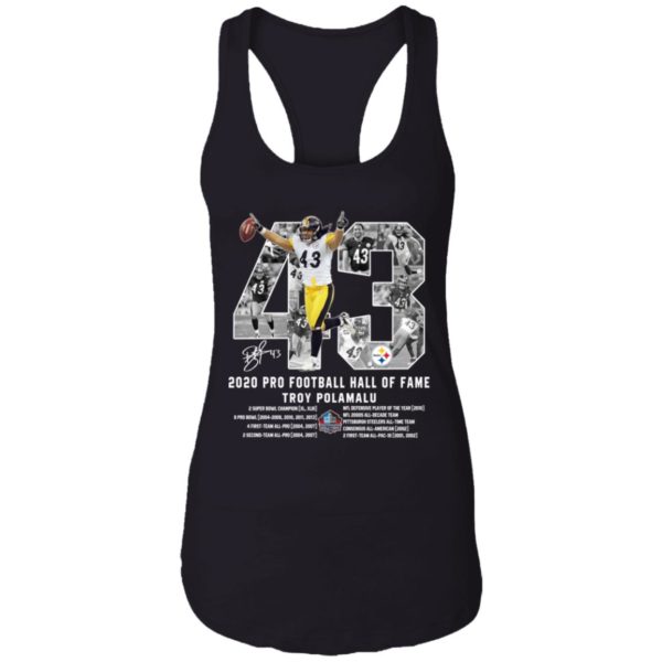 Troy Polamalu 43 2020 Pro Football Hall Of Fame Shirt