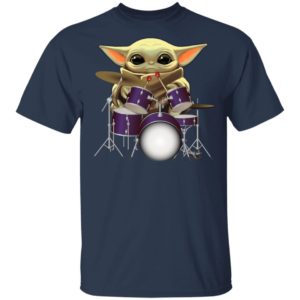 Baby Yoda Play Drum Shirt image Baby Yoda Play Drum Shirt