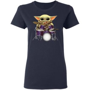 Baby Yoda Play Drum Shirt image Baby Yoda Play Drum Shirt