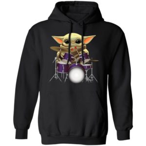 Baby Yoda Play Drum Shirt image Baby Yoda Play Drum Shirt