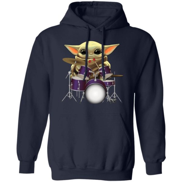 Baby Yoda Play Drum Shirt
