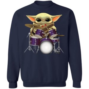 Baby Yoda Play Drum Shirt image Baby Yoda Play Drum Shirt