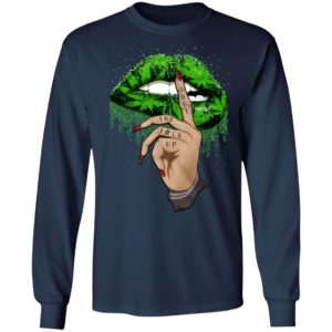 Shut The Fuck Up Weed Lip Shirt