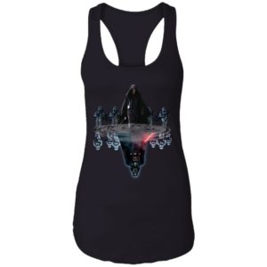 Anakin Skywalker Water Reflect In Darth Vader Shirt